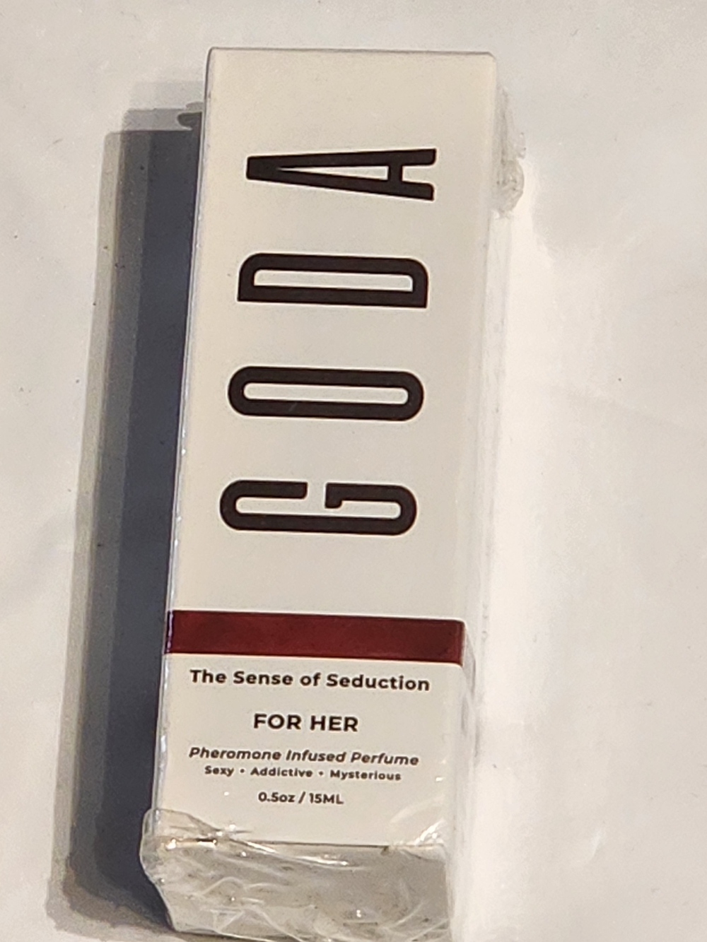 Goda The Sense of Seduction For Her Perfume - White & Burgundy